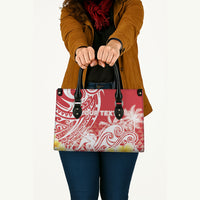 Personalised Tahiti Surfing Leather Bag Polynesian Style LT05 - Polynesian Pride