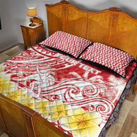 Personalised Tahiti Surfing Quilt Bed Set Polynesian Style LT05 - Polynesian Pride