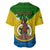 Personalized Vanuatu Malampa Province Baseball Jersey Coat Of Arms And Namele Fern Polynesian Pattern LT05 - Polynesian Pride