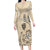 New Zealand Aotearoa Princess Te Puea Family Matching Long Sleeve Bodycon Dress and Hawaiian Shirt Maori Pattern