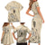 New Zealand Aotearoa Princess Te Puea Family Matching Short Sleeve Bodycon Dress and Hawaiian Shirt Maori Pattern