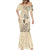 New Zealand Aotearoa Princess Te Puea Mermaid Dress Maori Pattern