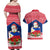 Personalised Philippines Christmas Couples Matching Off Shoulder Maxi Dress and Hawaiian Shirt Filipino Parol Maligayang Pasko LT05 - Polynesian Pride