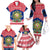 Personalised Philippines Christmas Family Matching Off Shoulder Long Sleeve Dress and Hawaiian Shirt Filipino Parol Maligayang Pasko LT05 - Polynesian Pride