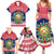 Personalised Philippines Christmas Family Matching Summer Maxi Dress and Hawaiian Shirt Filipino Parol Maligayang Pasko LT05 - Polynesian Pride