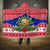 Philippines Christmas Hooded Blanket Filipino Parol Maligayang Pasko LT05 One Size Red - Polynesian Pride