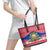 Philippines Christmas Leather Tote Bag Filipino Parol Maligayang Pasko LT05 - Polynesian Pride