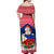 Personalised Philippines Christmas Off Shoulder Maxi Dress Filipino Parol Maligayang Pasko LT05 - Polynesian Pride