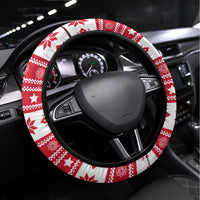 Philippines Christmas Steering Wheel Cover Filipino Parol Maligayang Pasko LT05 Universal Fit Red - Polynesian Pride