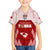 Custom Tonga Rugby Family Matching Off Shoulder Short Dress and Hawaiian Shirt 2023 Pacific Championships Kupesi Ngatu Mate Maa LT05 Son's Shirt Red - Polynesian Pride