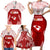 Custom Tonga Rugby Family Matching Short Sleeve Bodycon Dress and Hawaiian Shirt 2023 Pacific Championships Kupesi Ngatu Mate Maa LT05 - Polynesian Pride