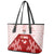 Tonga Rugby Leather Tote Bag 2023 Pacific Championships Kupesi Ngatu Mate Maa LT05 - Polynesian Pride