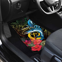 Vanuatu Fishing Car Mats It's Time To Fish LT05 - Polynesian Pride