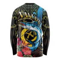 Vanuatu Fishing Long Sleeve Shirt It's Time To Fish LT05 - Polynesian Pride
