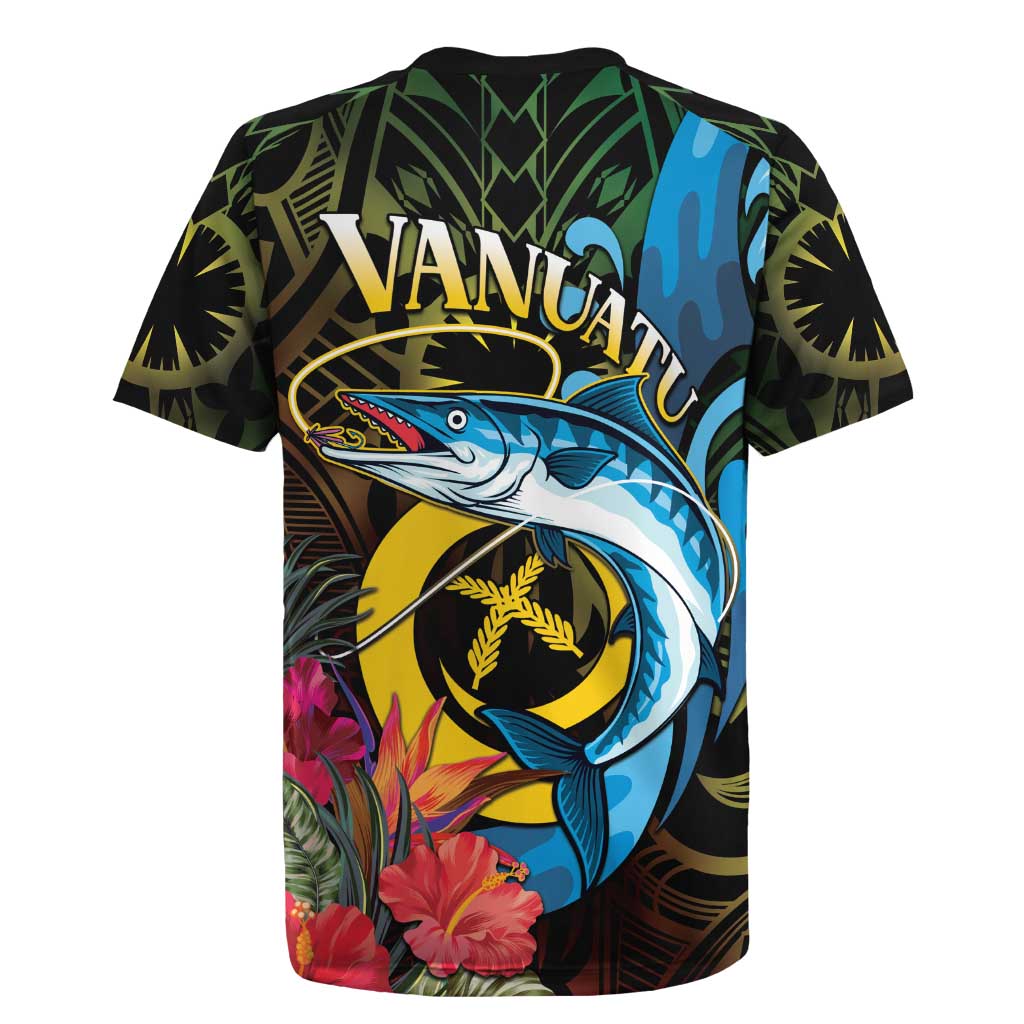 Vanuatu Fishing Rugby Jersey It's Time To Fish LT05 - Polynesian Pride