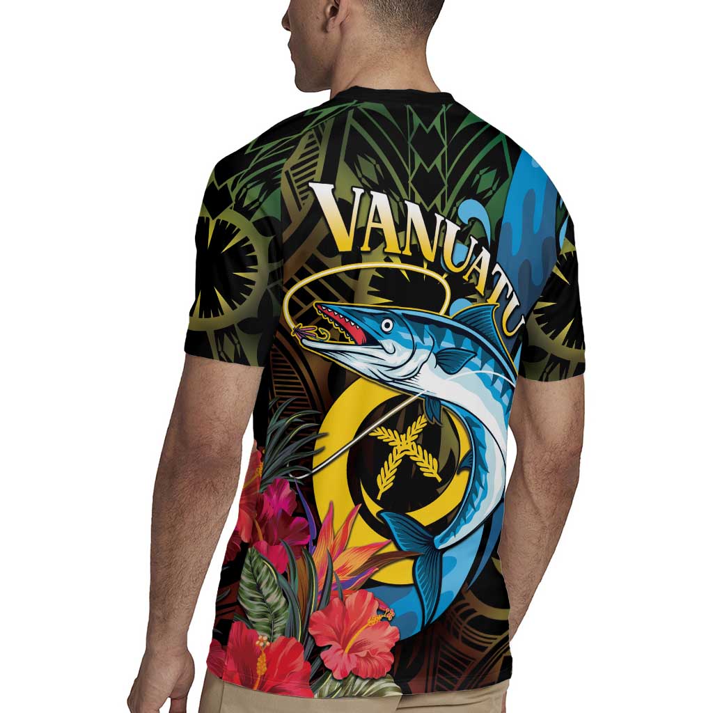 Vanuatu Fishing Rugby Jersey It's Time To Fish LT05 - Polynesian Pride