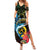 Vanuatu Fishing Summer Maxi Dress It's Time To Fish