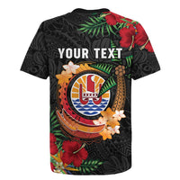 Personalised French Polynesia Outrigger Canoe Race Rugby Jersey Tropical Vibe LT05 - Polynesian Pride