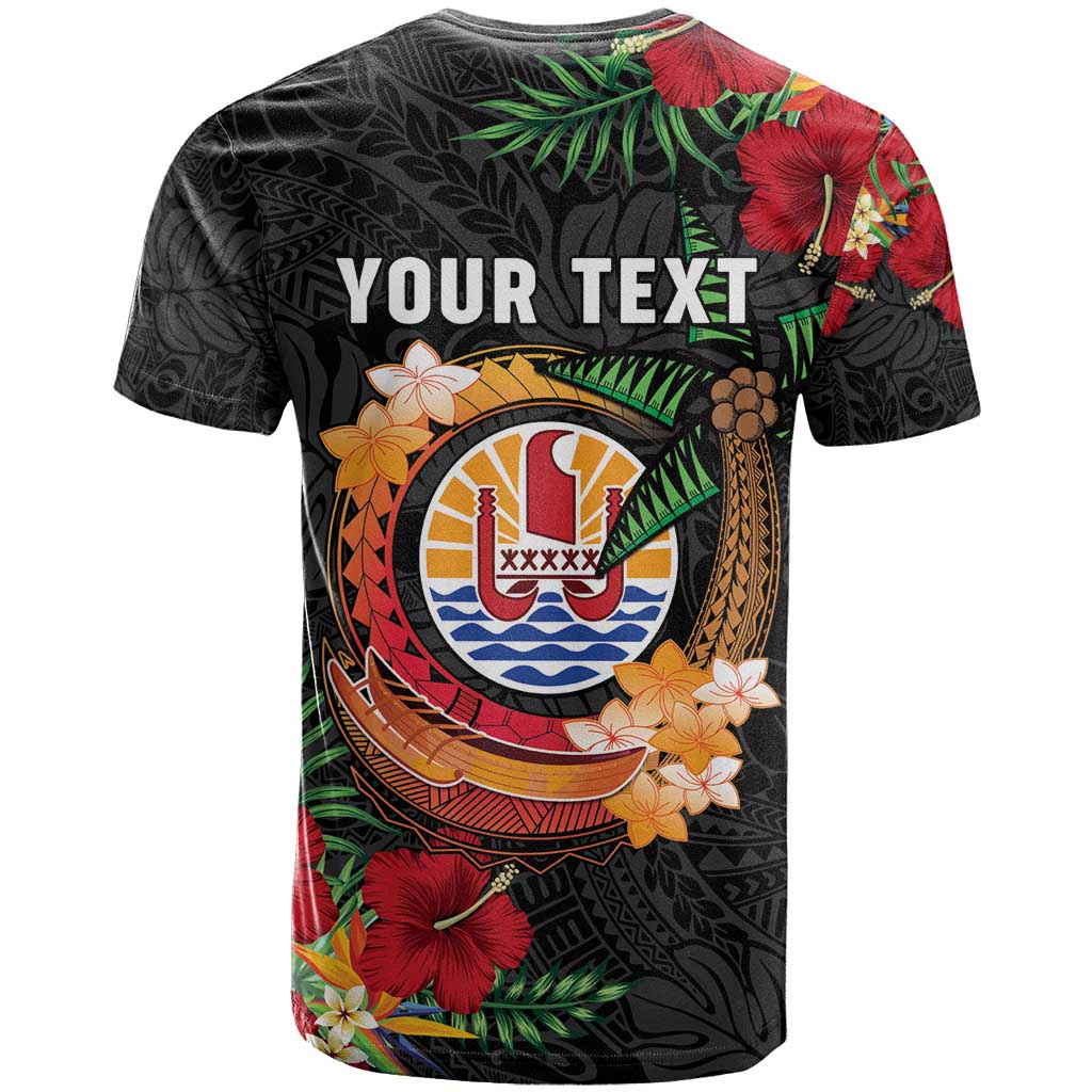 Personalised French Polynesia Outrigger Canoe Race T Shirt Tropical Vibe LT05 - Polynesian Pride