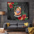 French Polynesia Outrigger Canoe Race Tapestry Tropical Vibe