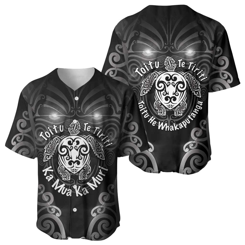 Aotearoa Toitu Te Tiriti Baseball Jersey Ka Mua Ka Muri LT05 - Polynesian Pride