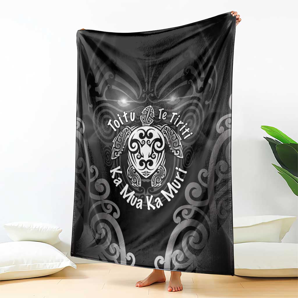 Aotearoa Toitu Te Tiriti Blanket Ka Mua Ka Muri LT05 - Polynesian Pride