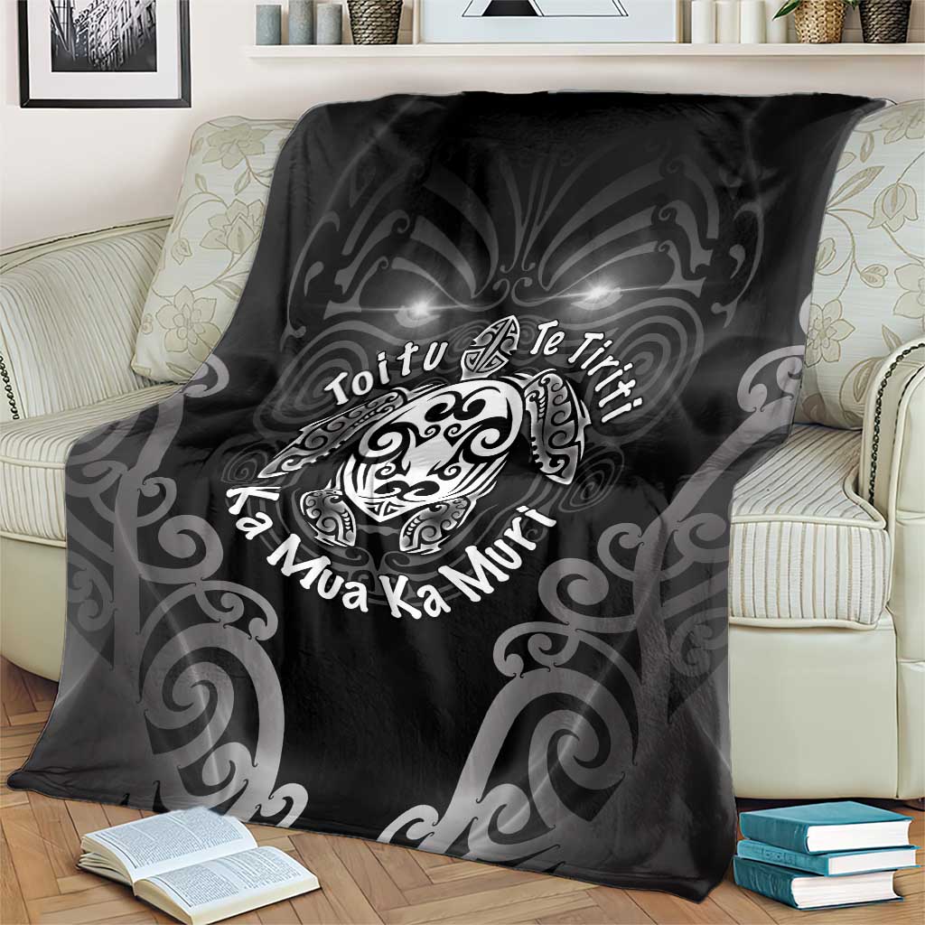 Aotearoa Toitu Te Tiriti Blanket Ka Mua Ka Muri LT05 - Polynesian Pride