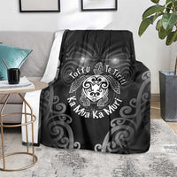 Aotearoa Toitu Te Tiriti Blanket Ka Mua Ka Muri LT05 - Polynesian Pride