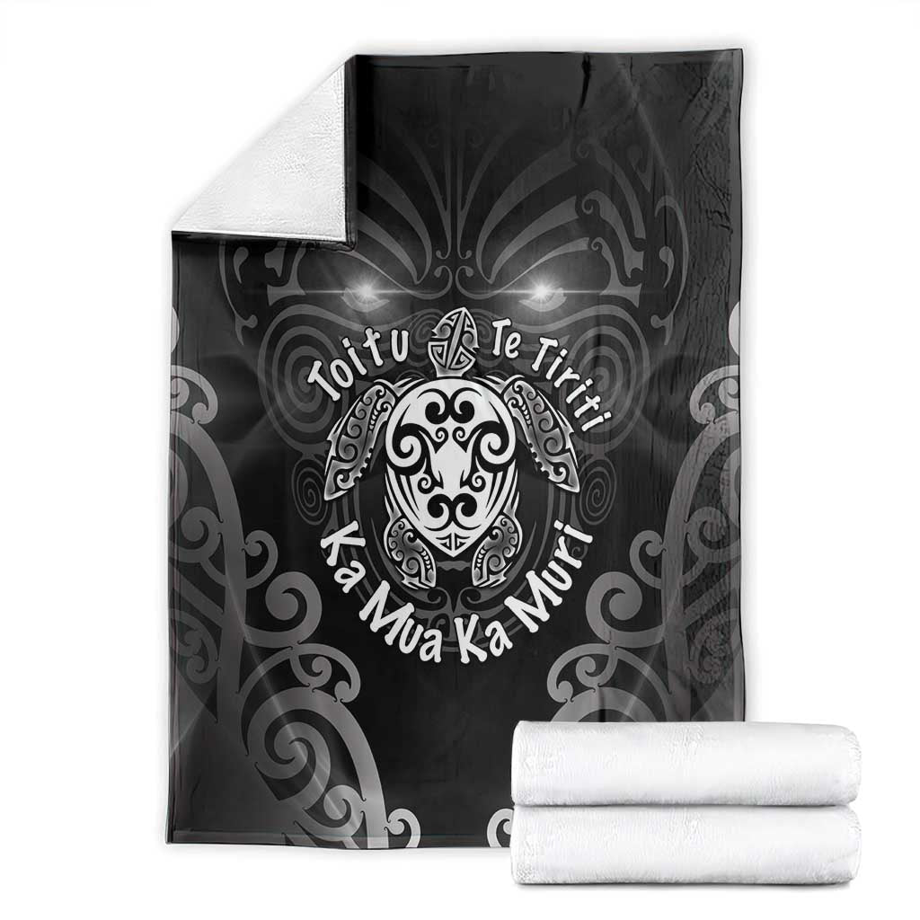 Aotearoa Toitu Te Tiriti Blanket Ka Mua Ka Muri LT05 - Polynesian Pride