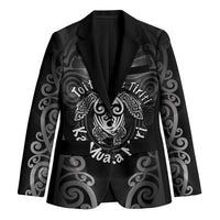 Aotearoa Toitu Te Tiriti Blazer Ka Mua Ka Muri LT05 Unisex Black - Polynesian Pride