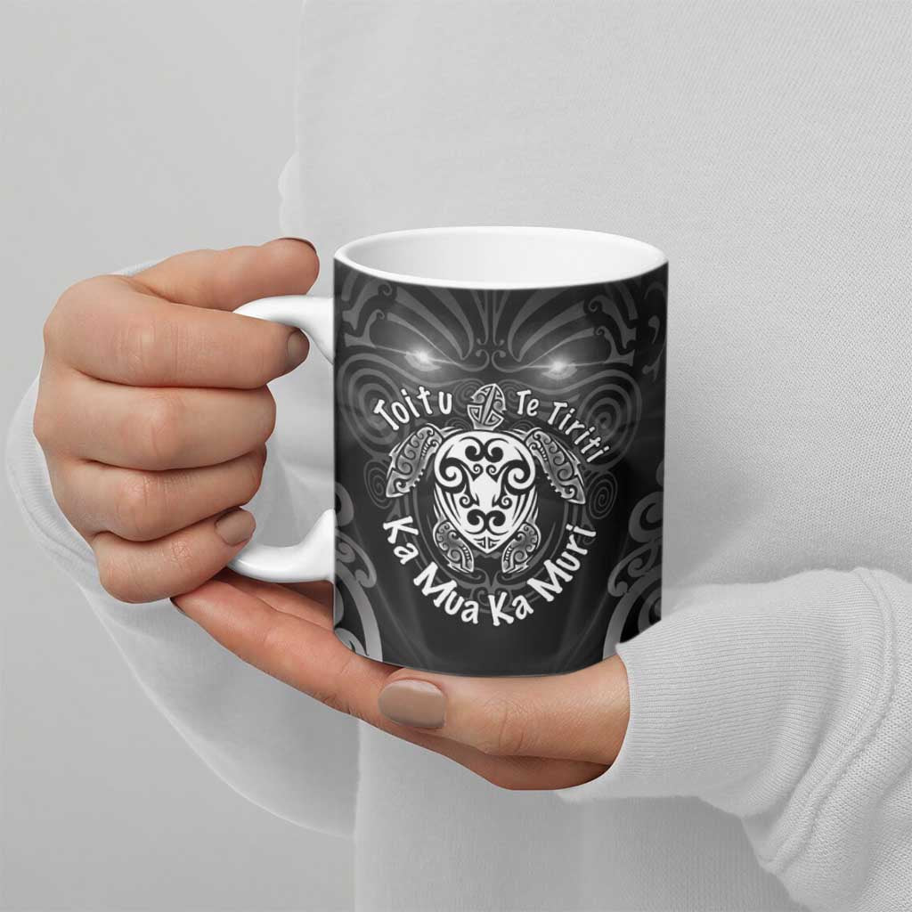 Aotearoa Toitu Te Tiriti Ceramic Mug Ka Mua Ka Muri LT05 - Polynesian Pride