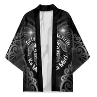 Aotearoa Toitu Te Tiriti Kimono Ka Mua Ka Muri LT05 Unisex Black - Polynesian Pride