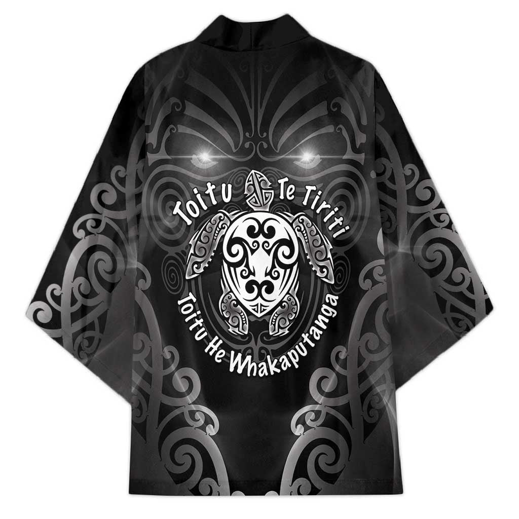 Aotearoa Toitu Te Tiriti Kimono Ka Mua Ka Muri LT05 - Polynesian Pride