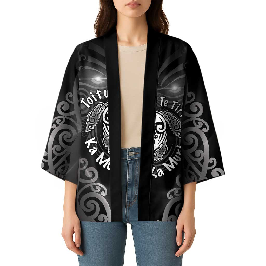 Aotearoa Toitu Te Tiriti Kimono Ka Mua Ka Muri LT05 - Polynesian Pride