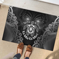 Aotearoa Toitu Te Tiriti Rubber Doormat Ka Mua Ka Muri LT05 - Polynesian Pride