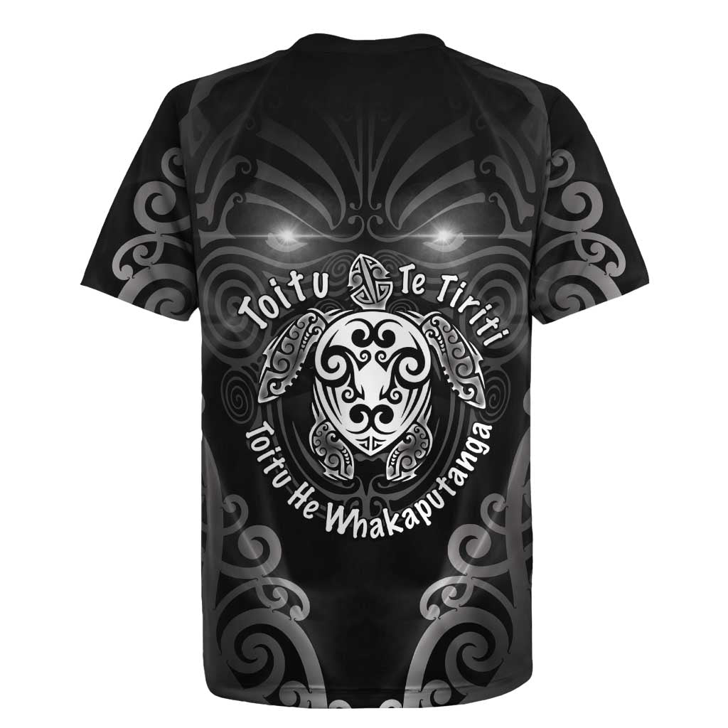 Aotearoa Toitu Te Tiriti Rugby Jersey Ka Mua Ka Muri LT05 - Polynesian Pride