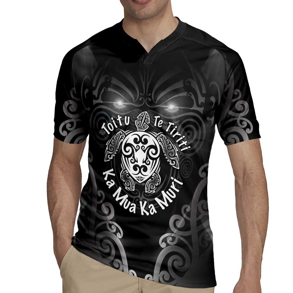 Aotearoa Toitu Te Tiriti Rugby Jersey Ka Mua Ka Muri LT05 - Polynesian Pride