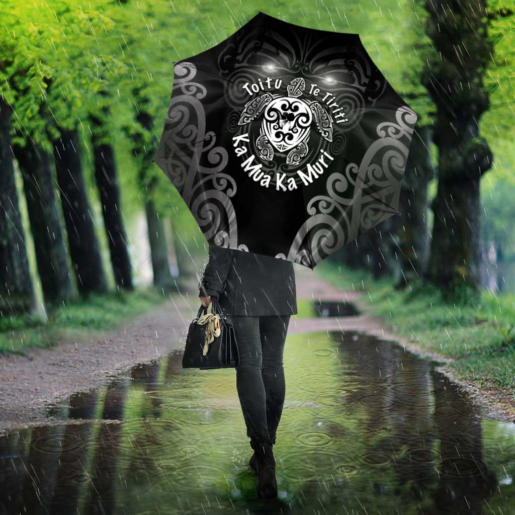 Aotearoa Toitu Te Tiriti Umbrella Ka Mua Ka Muri LT05 - Polynesian Pride