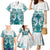 New Zealand Aotearoa Kia Ora Family Matching Mermaid Dress and Hawaiian Shirt Paua Shell Maori Silver Fern LT05 - Polynesian Pride