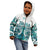 New Zealand Aotearoa Kia Ora Kid Hoodie Paua Shell Maori Silver Fern LT05 - Polynesian Pride