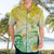 Personalised Cook Islands Kia Orana Hawaiian Shirt Polynesian Turtle With Circle Stars LT05 - Polynesian Pride