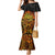 New Zealand Tamanuitera The Sun Family Matching Mermaid Dress and Hawaiian Shirt Maori Pattern