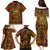 New Zealand Tamanuitera The Sun Family Matching Puletasi and Hawaiian Shirt Maori Pattern