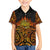 New Zealand Tamanuitera The Sun Family Matching Short Sleeve Bodycon Dress and Hawaiian Shirt Maori Pattern