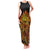 New Zealand Tamanuitera The Sun Family Matching Tank Maxi Dress and Hawaiian Shirt Maori Pattern