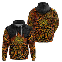 New Zealand Tamanuitera The Sun Hoodie Maori Pattern LT05 - Polynesian Pride