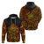 New Zealand Tamanuitera The Sun Hoodie Maori Pattern