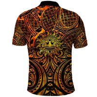 New Zealand Tamanuitera The Sun Polo Shirt Maori Pattern LT05 - Polynesian Pride
