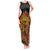 New Zealand Tamanuitera The Sun Tank Maxi Dress Maori Pattern