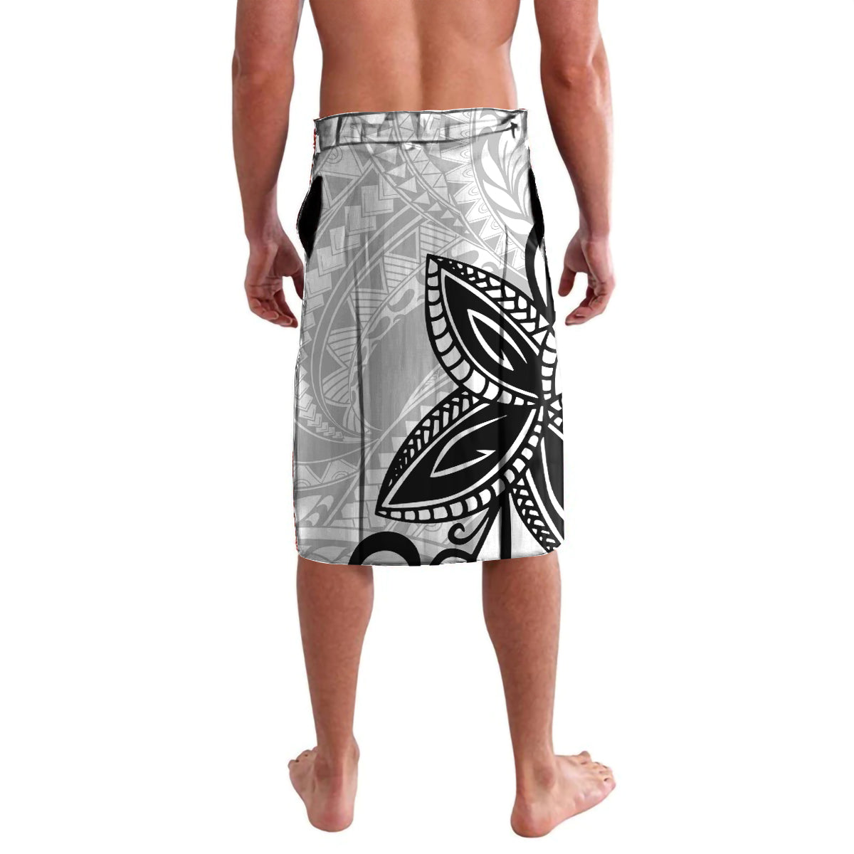 Personalised Polynesia Brain Cancer Lavalava No One Fights Alone LT05 - Polynesian Pride